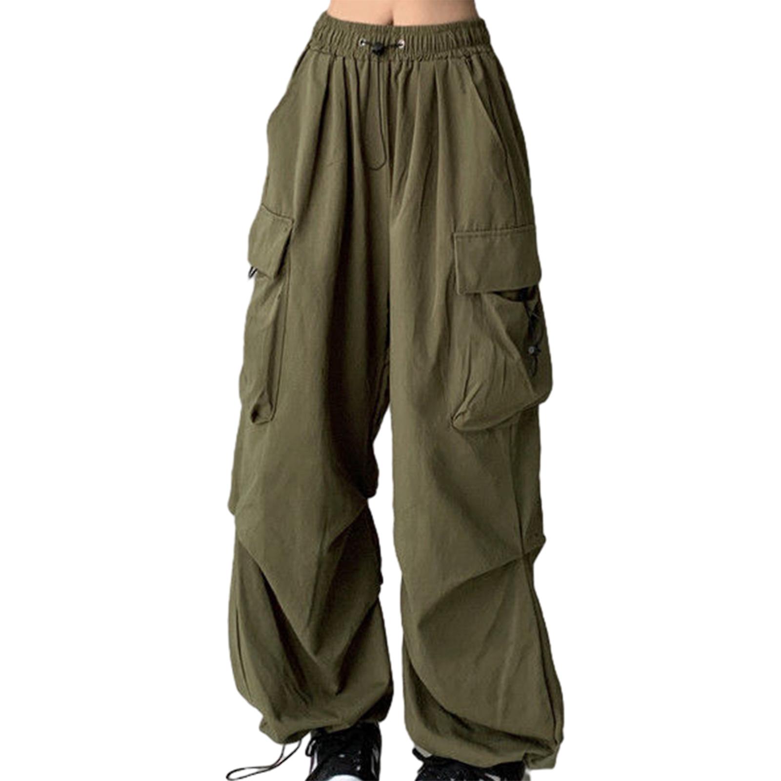 Women's Simple Stretch Wide Leg Sweatpants Soft All-match Leisure Trousers for Indoor Outdoor