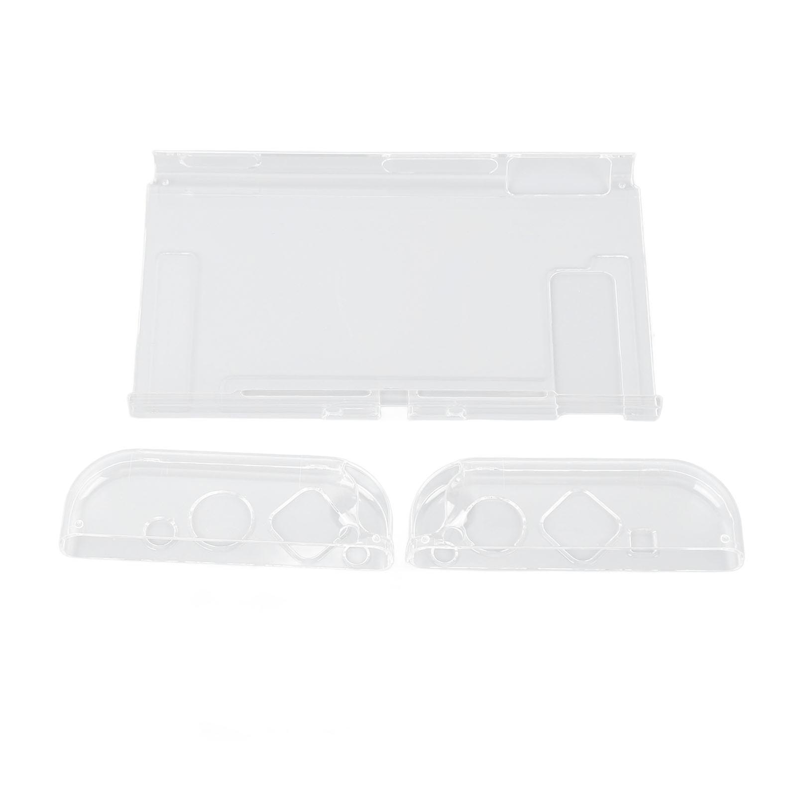 for Switch Clear Protective Case Precise Hole Opening High Transparency Split Game Console Case Cover