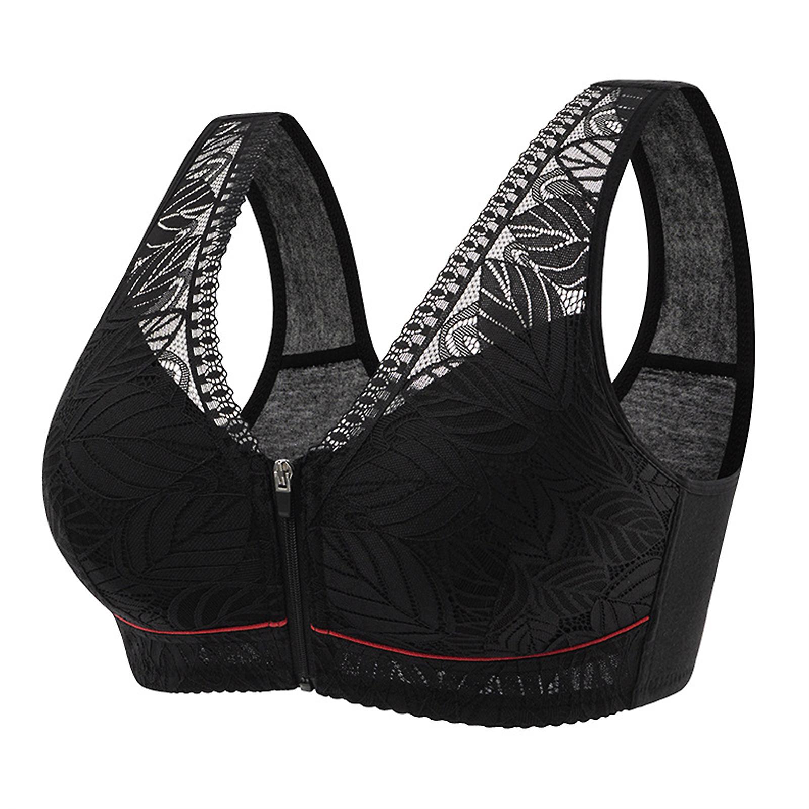 Women's Floral Lace Bra Without Underwire Super Soft Sweat-wicking. For Working Dancing