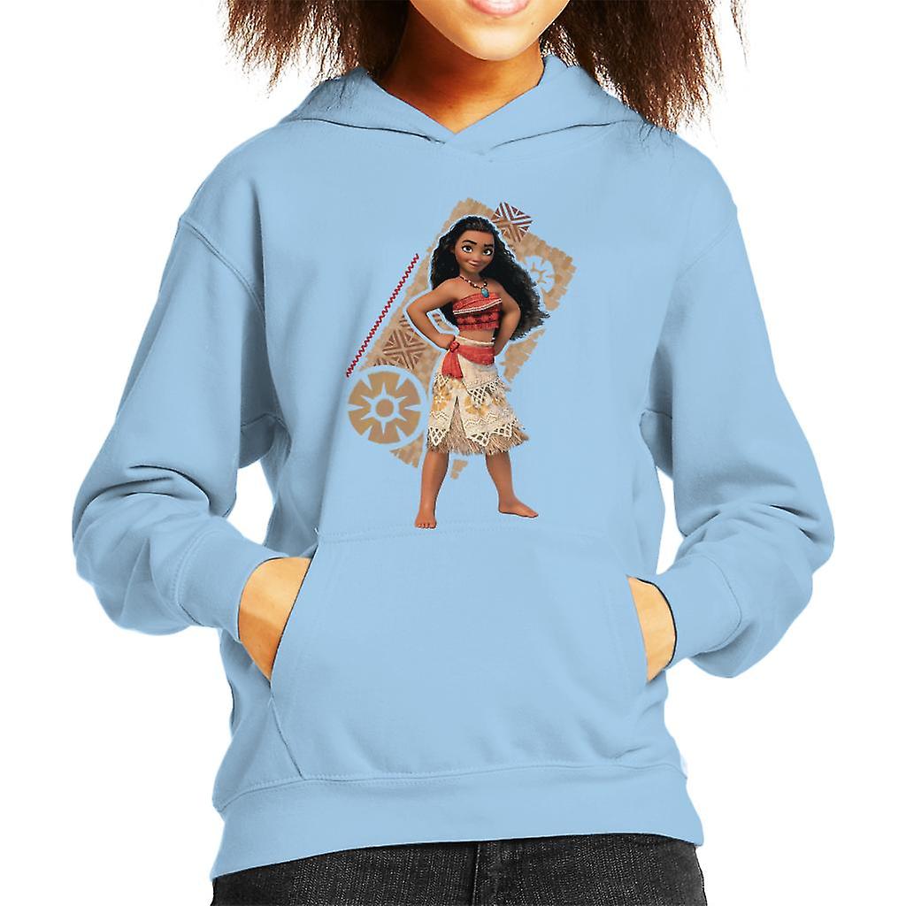 Disney Moana Pose Kid's Hooded Sweatshirt