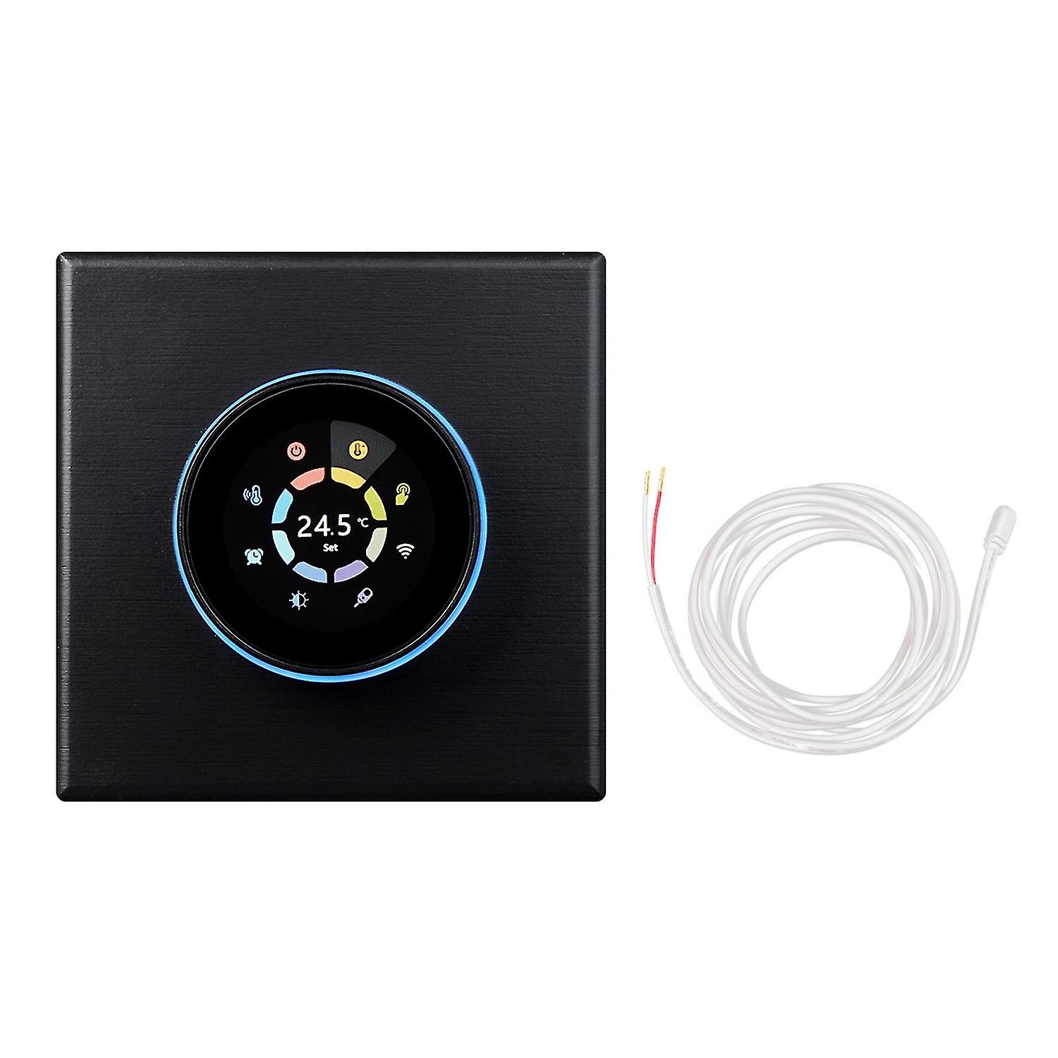 WiFi Smart Thermostat Durable Floor Heating Floor Heating Control Device with Knob Button