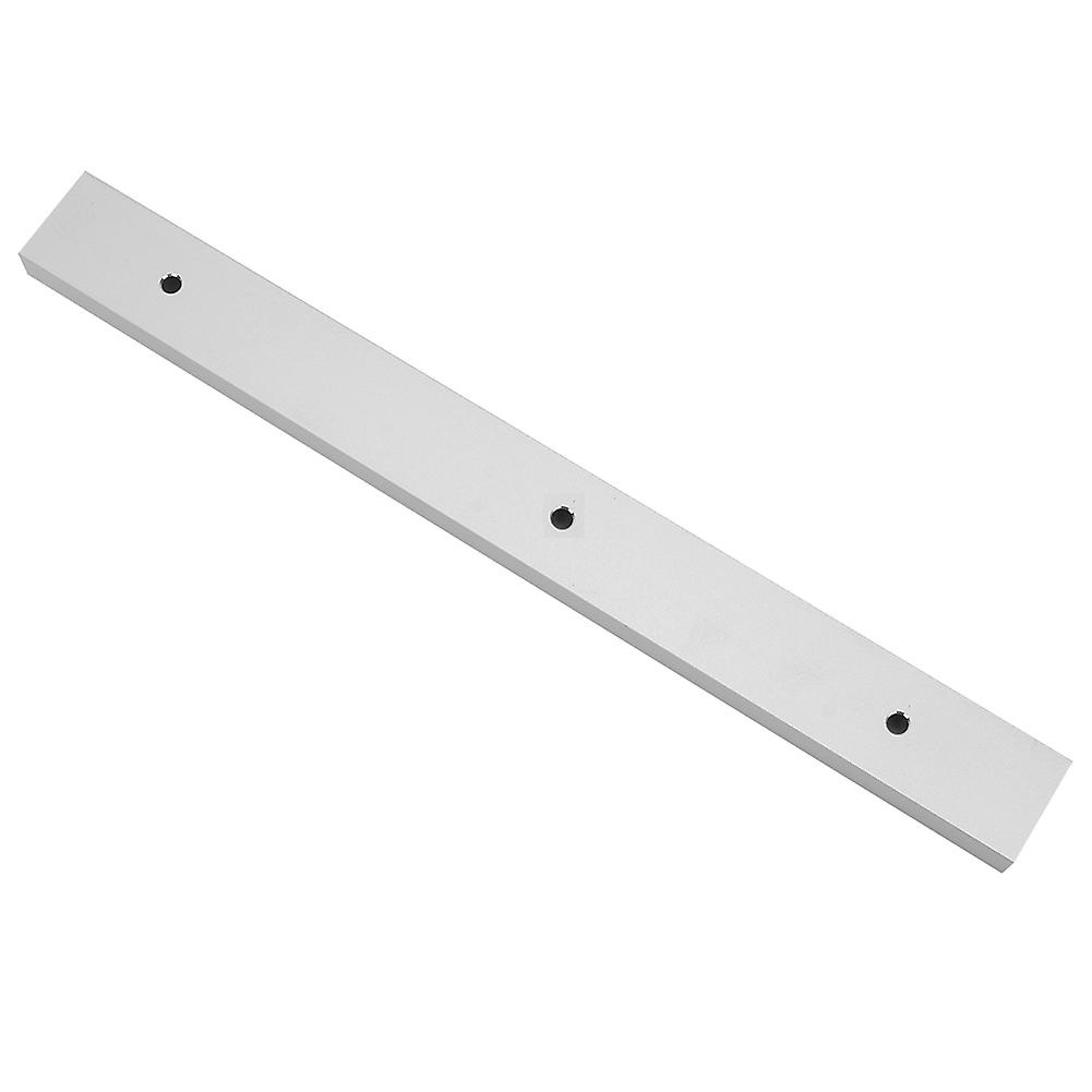 Aluminum Alloy Miter Track Jig T-Slot Non-Porous Sliding Slab Fixture Woodworking Tool (500mm)