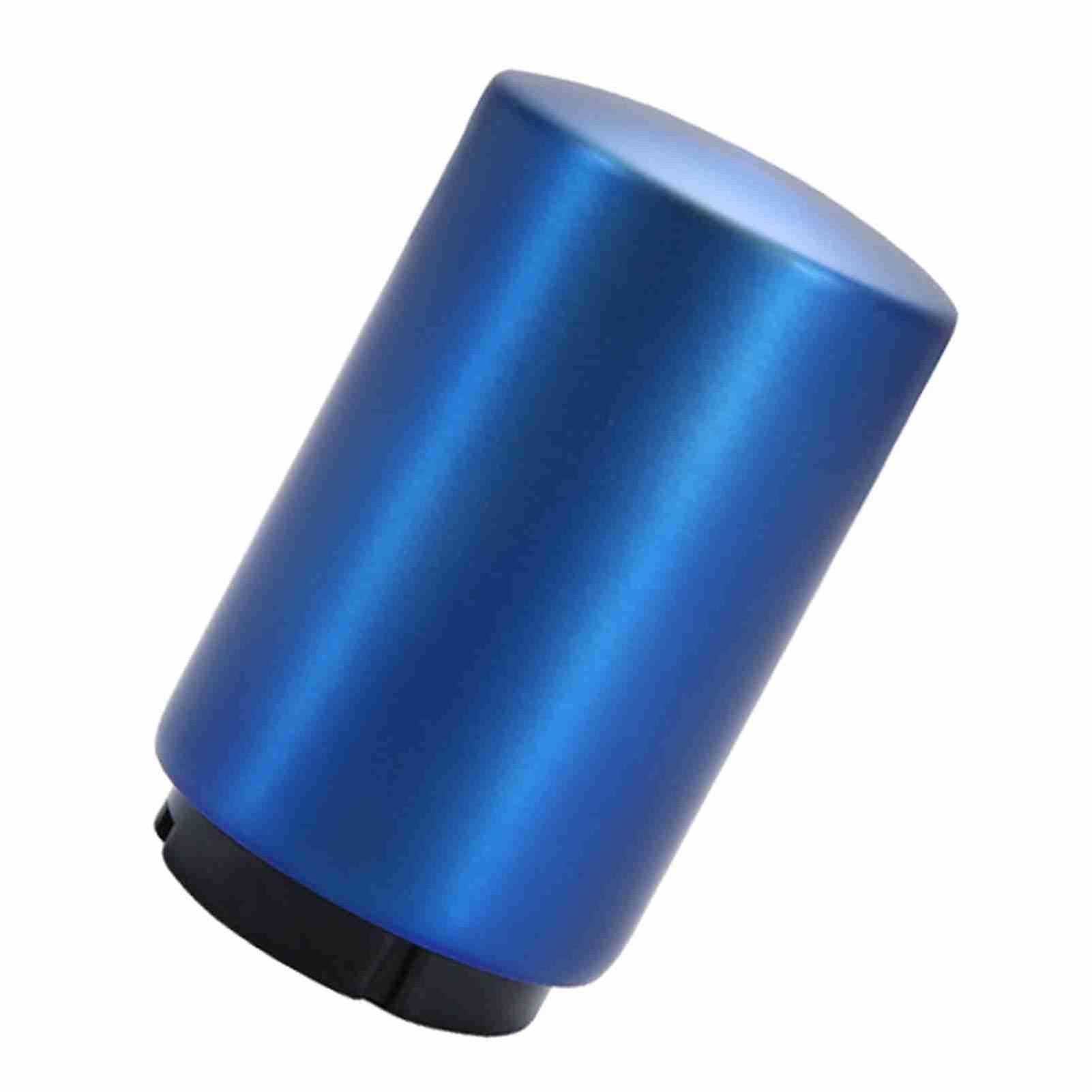 Magnetic Stainless Steel Automatic Bottle Opener, a Convenient Push-Down Tool for Effortless Opening of Beer, Glass, and Beverage Bottles(Blue)