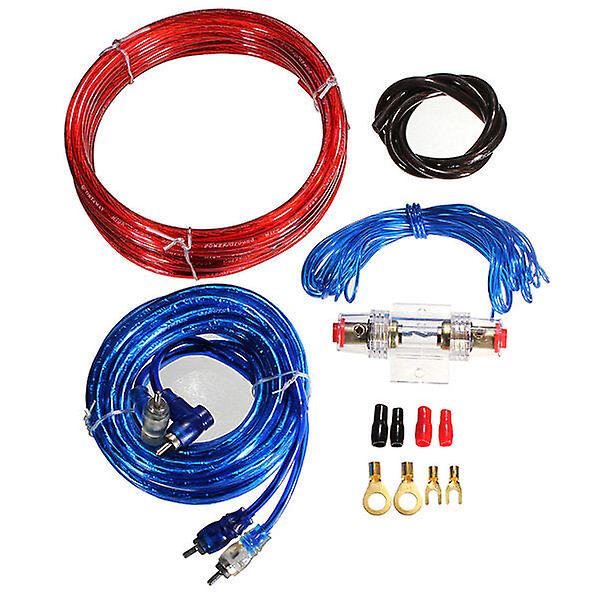 Car Complete Amplifier Wiring Kit Gauge For Speakers Subwoofers