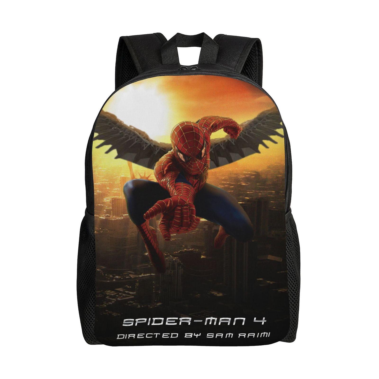 Spider-Man Kid Backpack School Bag Elementary Students Bookbags