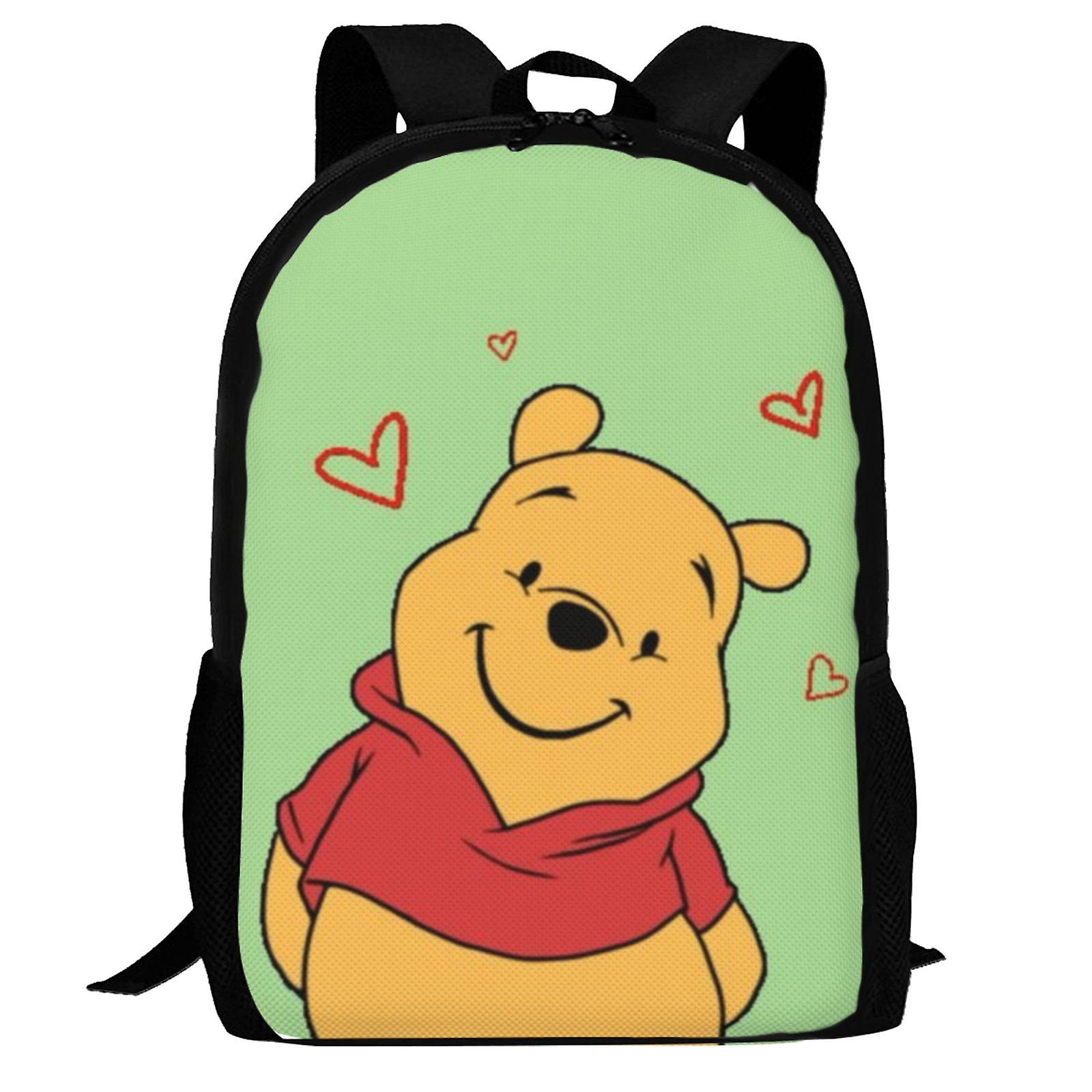 Winnie The Pooh Backpack,Laptop Backpack Lightweight Casual DaypackMulti-Function Travel Backpack