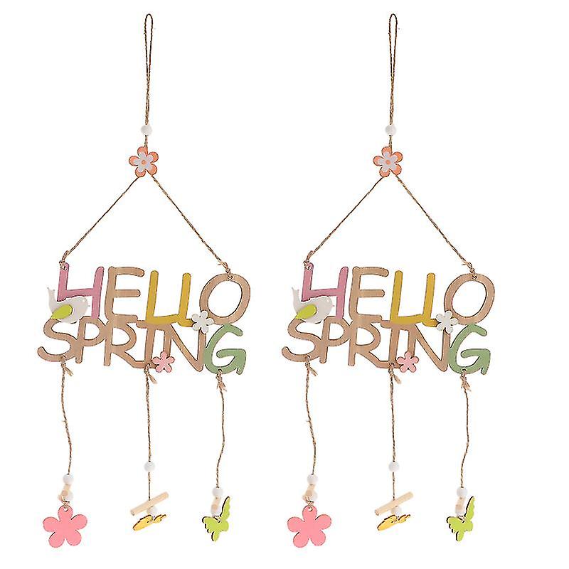 2pcs Easter Hanging Pendant