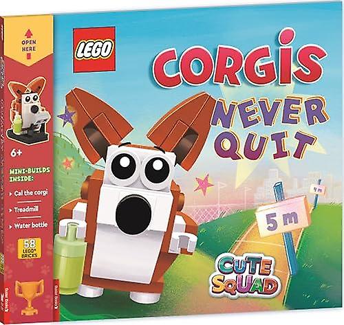 Lego Books Cute Squad Corgis Never Quit With Corgi Minibuild And Over 55 Lego El by LEGO Paperback Book