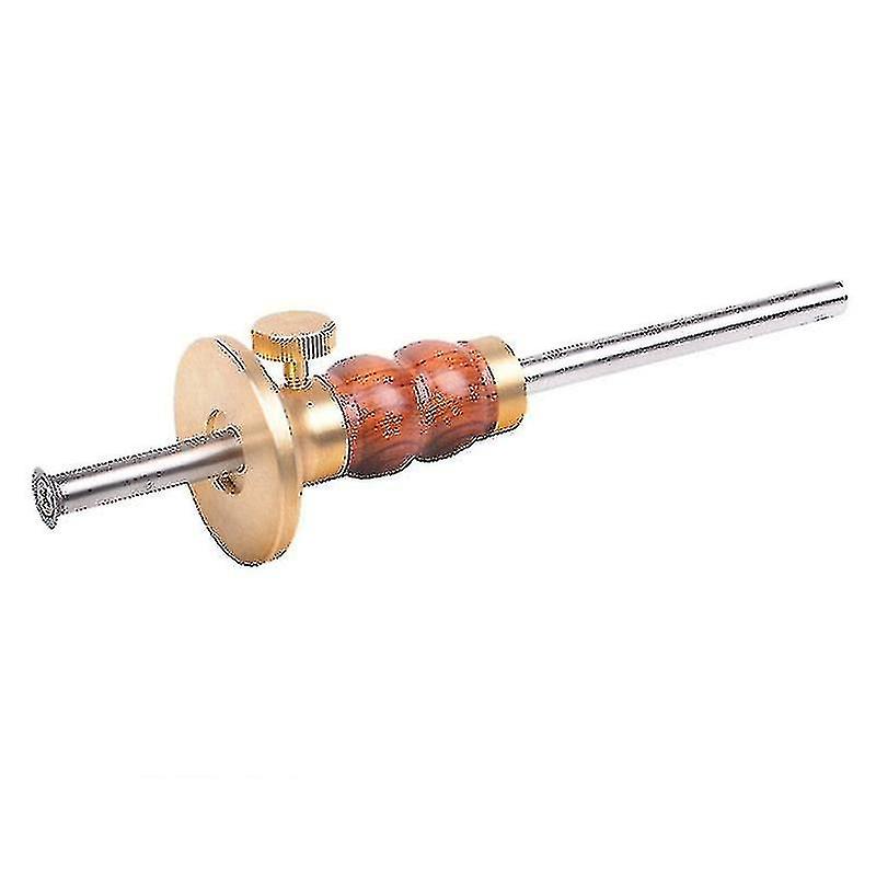 Wheel marking gauge with 1/32nd &amp; 1mm scale, wood scribe tool parallel line drawing mortise mark