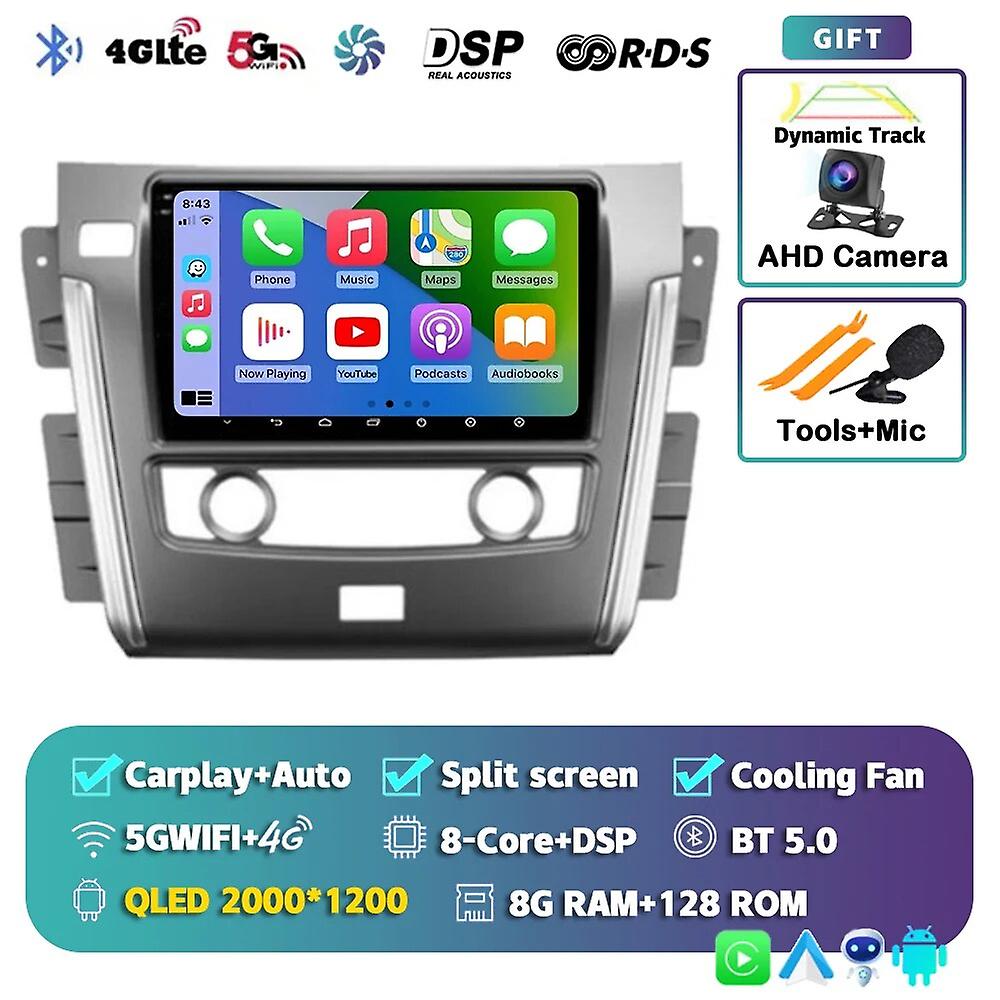Android 13 Carplay Auto Wifi+4g For Nissan Patrol Y62 2010-2020 Car Radio Multimedia Video Player Stereo Gps 2din Head Unit Dsp