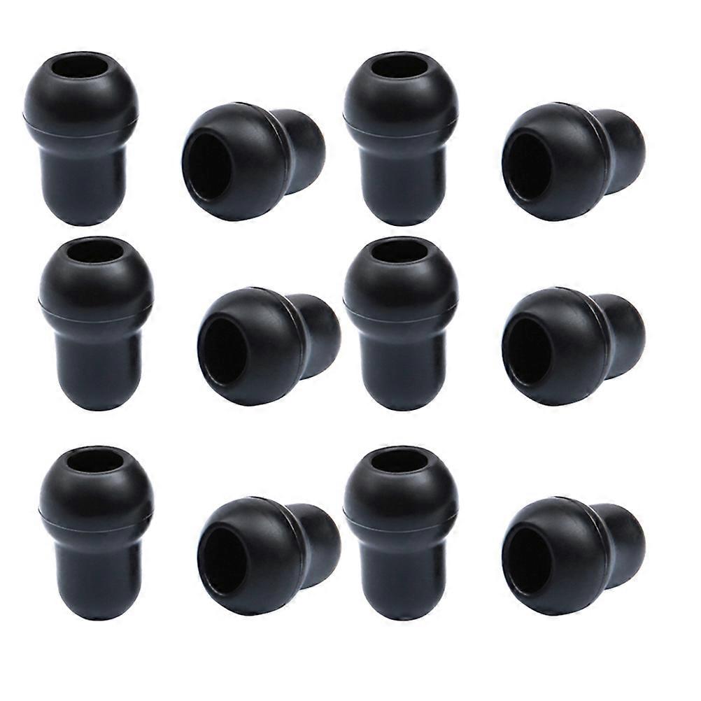 12pcs Universal Stethoscope Ear Tips Replacement 2.5mm Silicone Earbuds