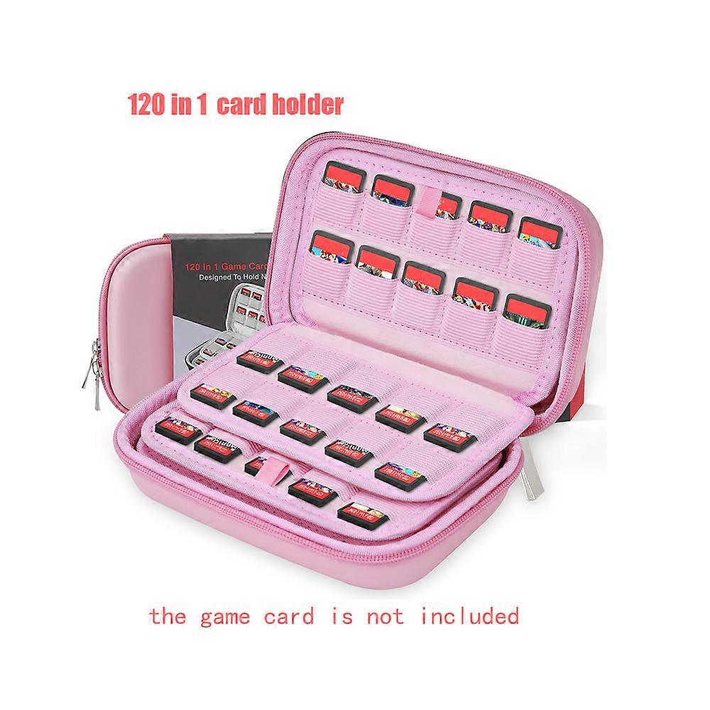 120 em 1 Game Card Storage Case Bag para Switch Ns Oled Game Card Holder