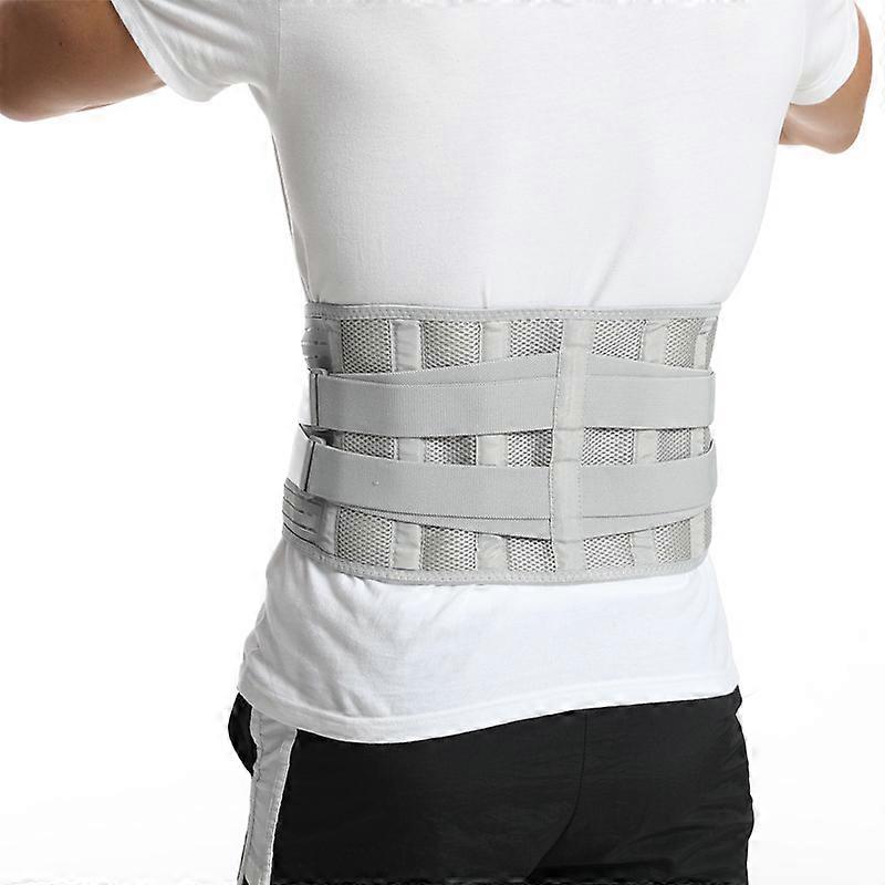 Lumbar Support Belt Maintain Your Lumbar And Back Well Relieve Pain 4 Springs Adjustable Double Strap Support For Men And Women
