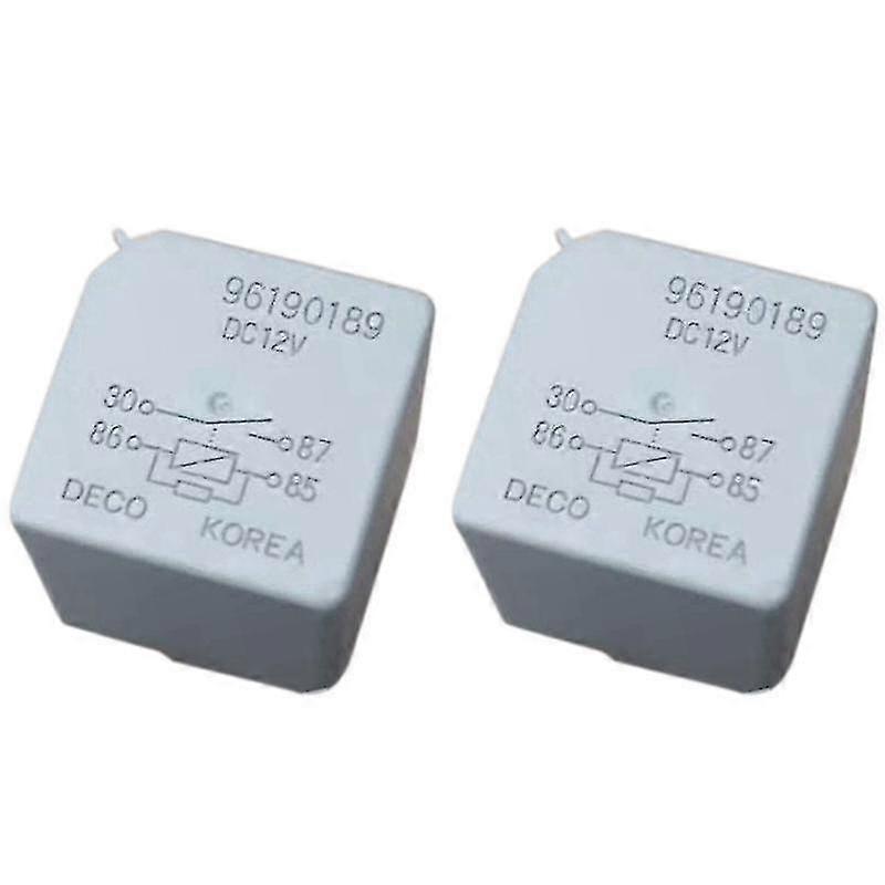 2x Automotive Relay For Optra / Aveo 96190189 Car Relay