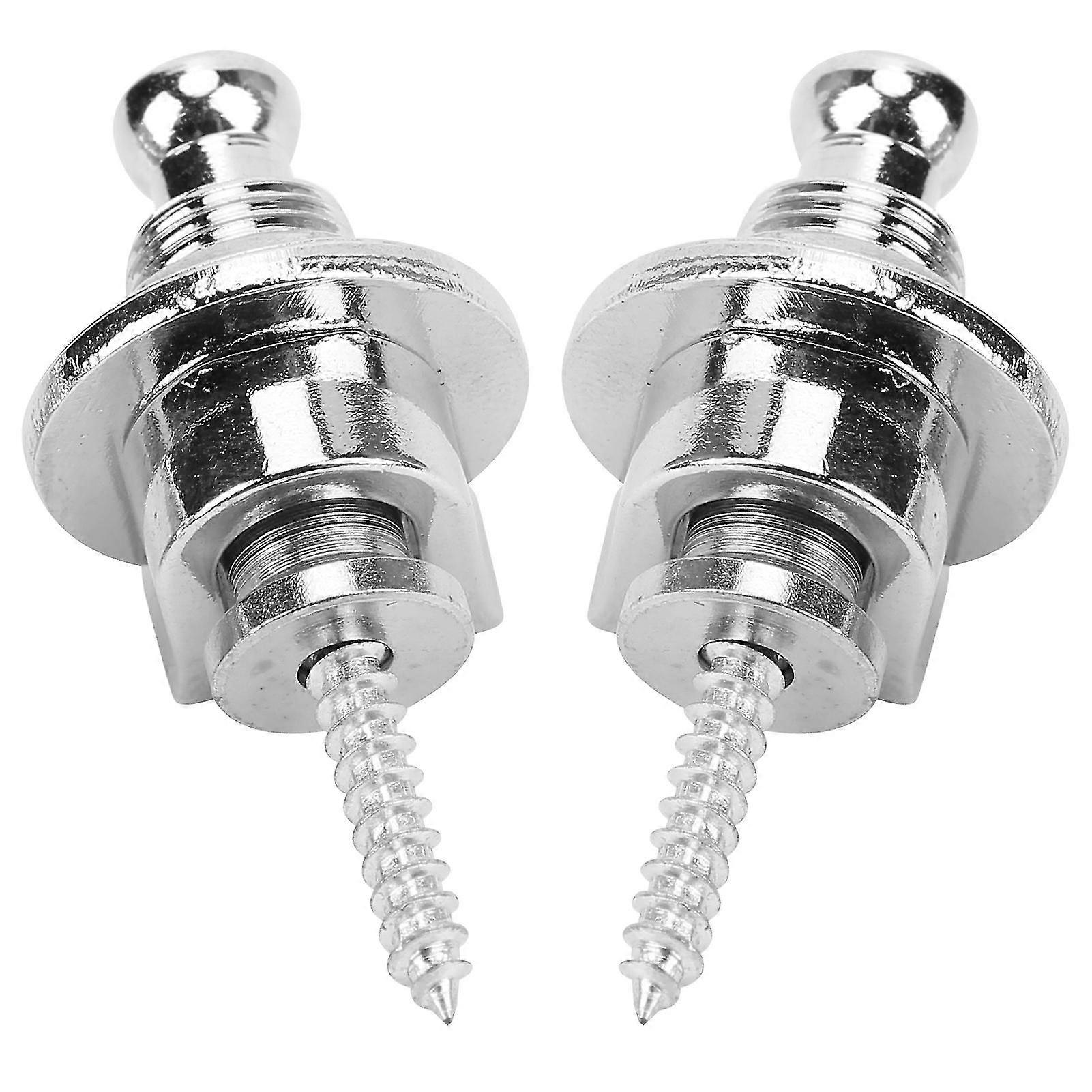 Gitarrrem ändlås Bas ukulele akustisk med halkskydd löstagbara stift