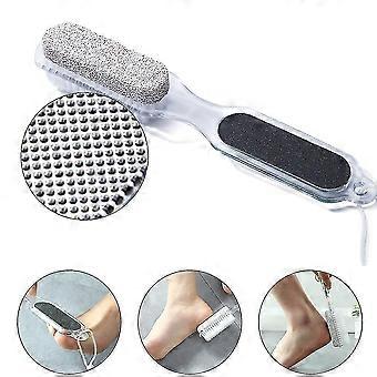 Double Sided Feet Rasp Pedicure Scrubber Hard Dead Skin Callus Remover Foot Care Tool