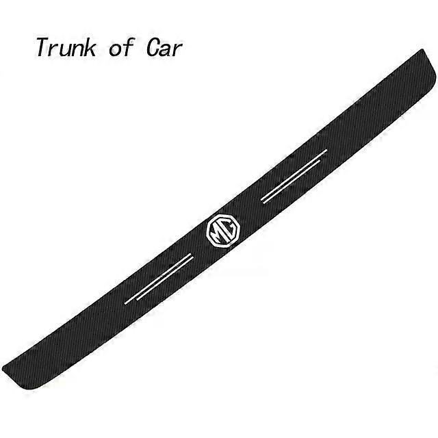 Motor Vehicle Parts Auto Door Sill Carbon Fiber Car Sticker Protector Strip tailgate Waterproof Protect Film For MG HS ZS MG5 MG6 TF GT6 accessories
