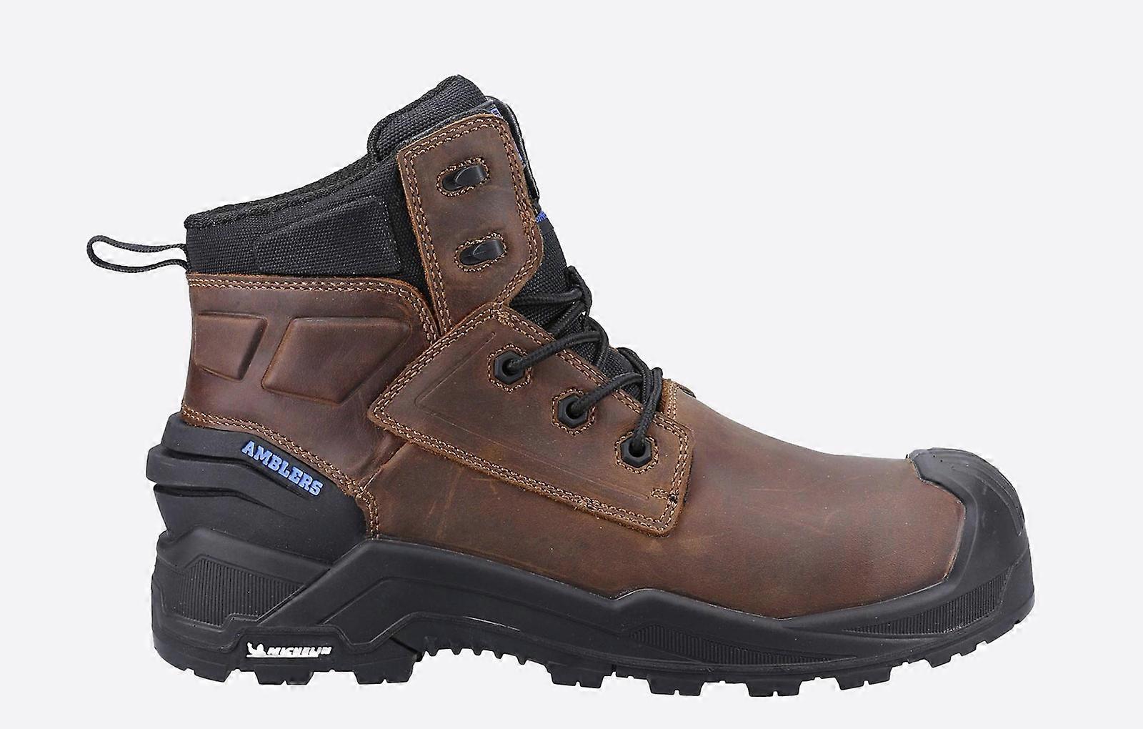 Amblers 980C WATERPROOF Safety Boots Brown