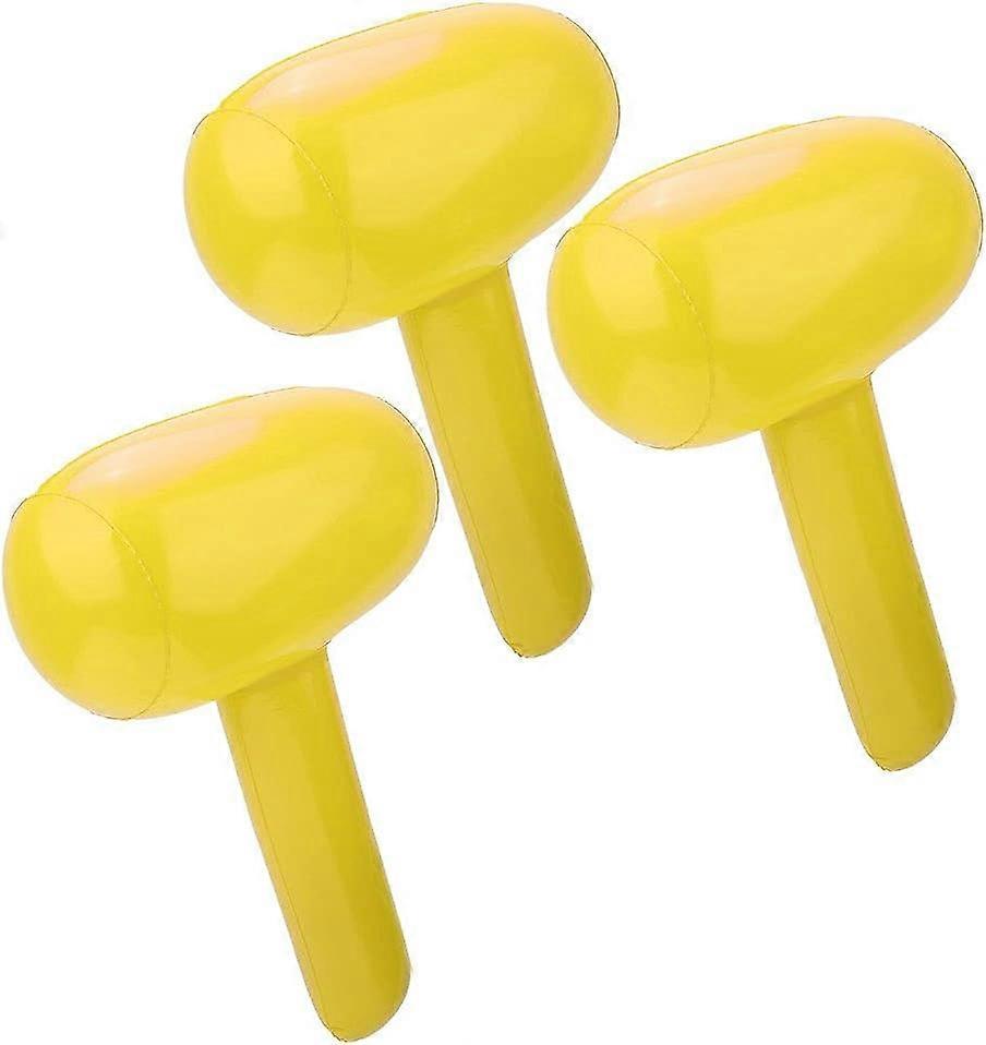 充气锤，吹起大型儿童派对生日装饰海滩泳池卡通玩具 3 件套