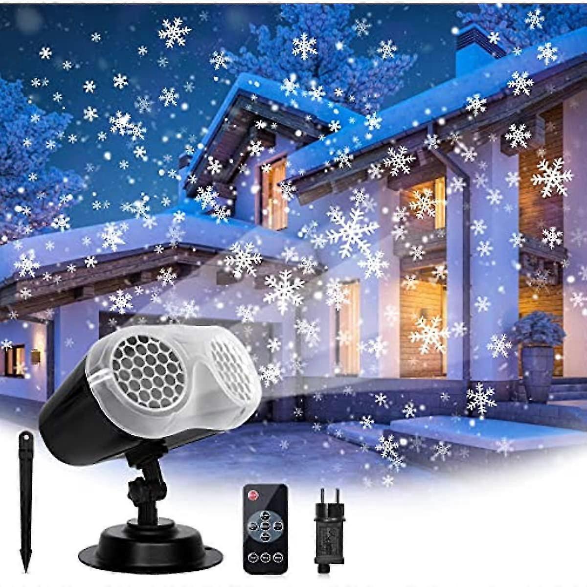 Snowflake Projector Christmas Decoration Lights