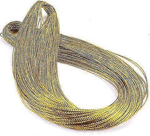 328 Feet Gift Tags String Hang Tags Rope (gold)