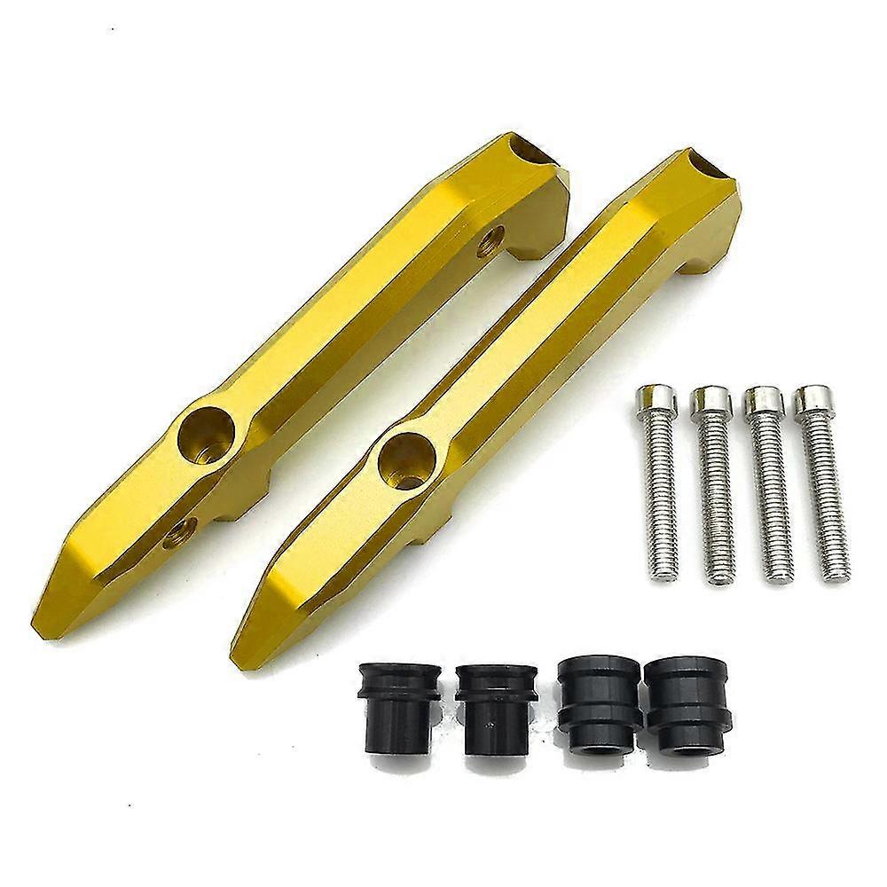 motorcycle rear grab bars for honda msx125 grom 2021+ gold