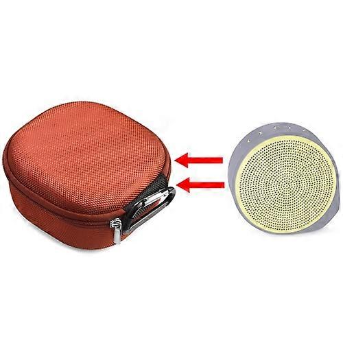 For Logitech X100 Wireless Bluetooth Speaker Nylon Protective Bag Storage Box(Orange)