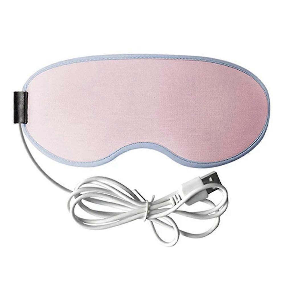 Eye Mask USB Heated Eye Mask Warmer 3D Steam Eye Mask Hot Compress Relieve Eye Fatigue Smart Timing Eye Patch New