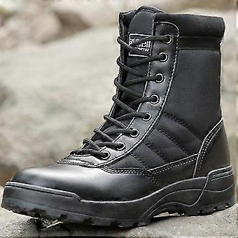 Bottes Tactiques Homme - Imperméables, Anti-dérapantes, Avec Bout Renforcé Et Fermeture éclair Rapide