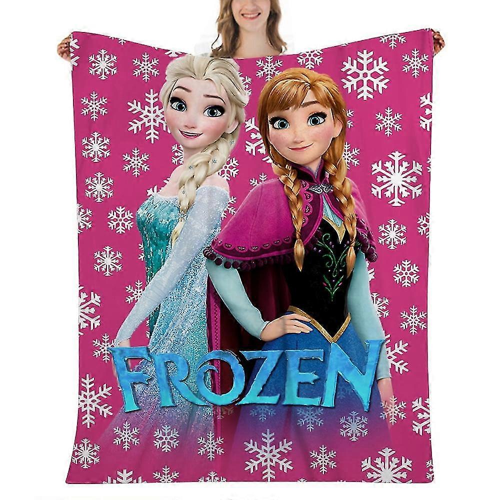 Elsa Blankets For All - Throw For Bed Soft Brush Fa Warm Sofa Blanket -vnlk53
