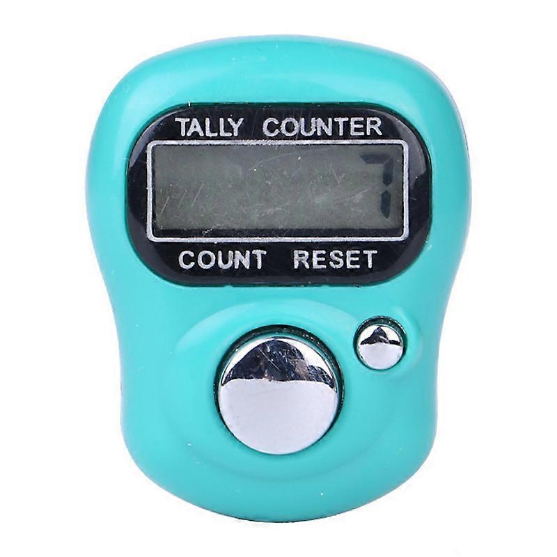Electronic Digital Lcd Finger Tally Counter Select Colour Golf Prayer Head Count