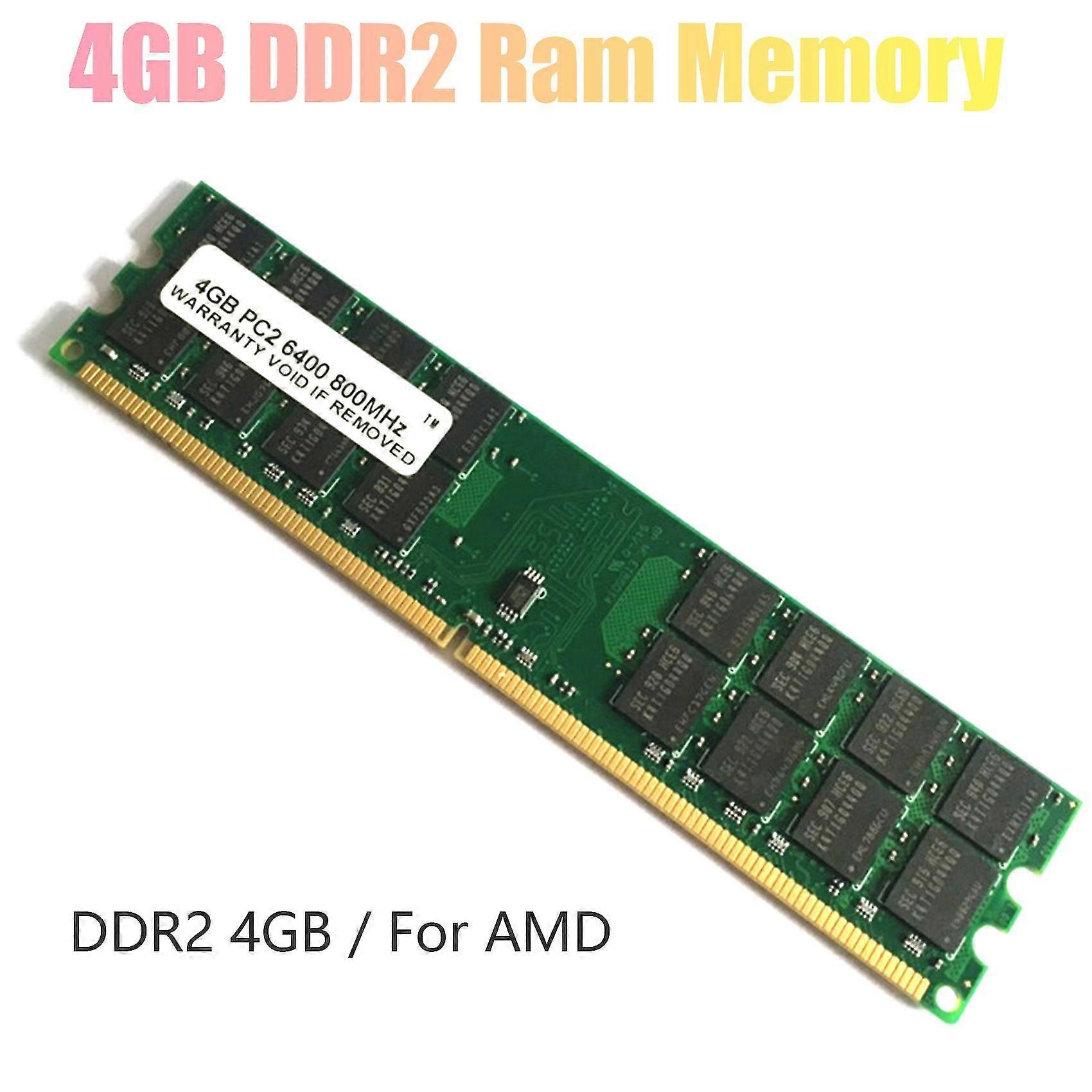 4gb Ddr2 Ram Memory 800mhz 1.8v Pc2 6400 Dimm 240 Pins For Amd Motherboard Memory Ram (haoyi