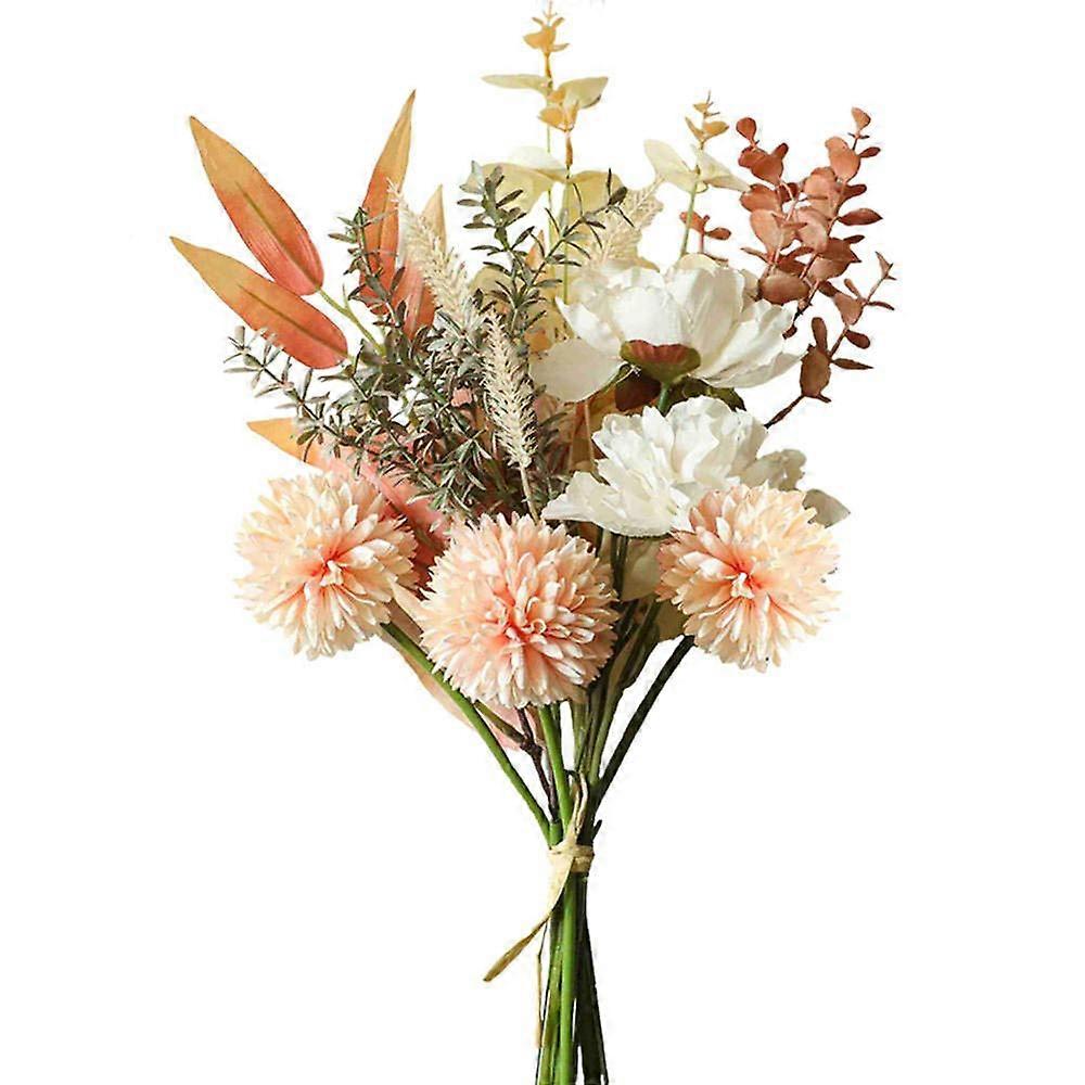 Zijden boeket in roze en pastel kleuren | Natuurlijk Bloemen Zijden boeket in roze en pastel kleuren | Natuurlijk Bloemen