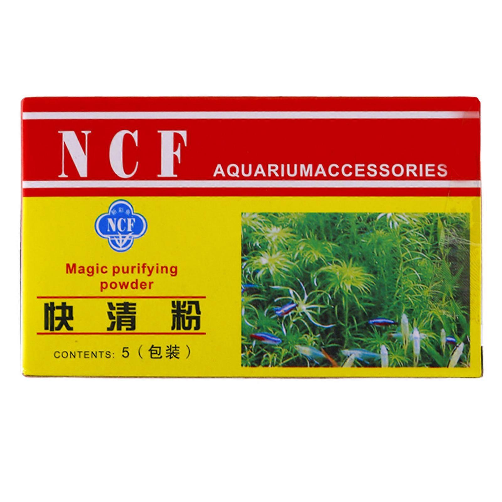 수족관 물 정화기 5PCS 효과적인 어항 물 정화 분말