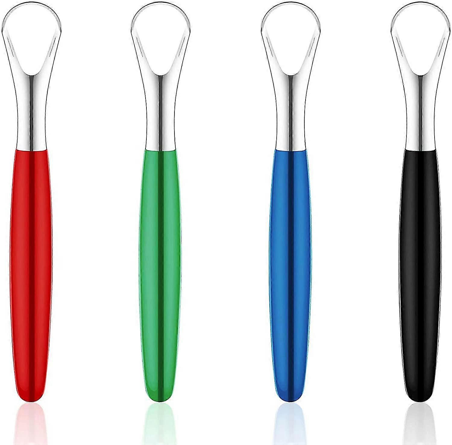 Metal Tongue Scraper Set