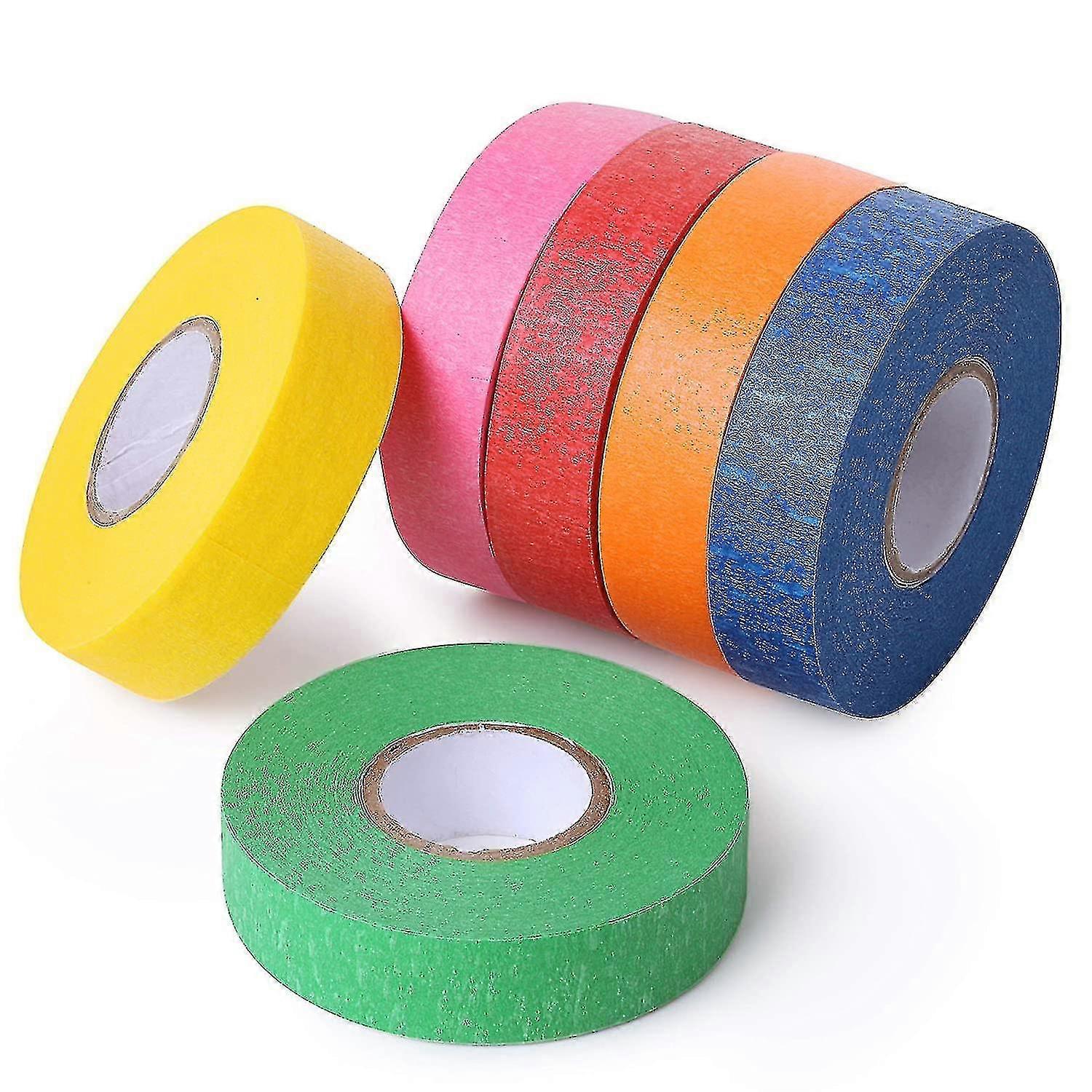 Color Painters Tape 6-pack Label Or Coding Art Supplies
