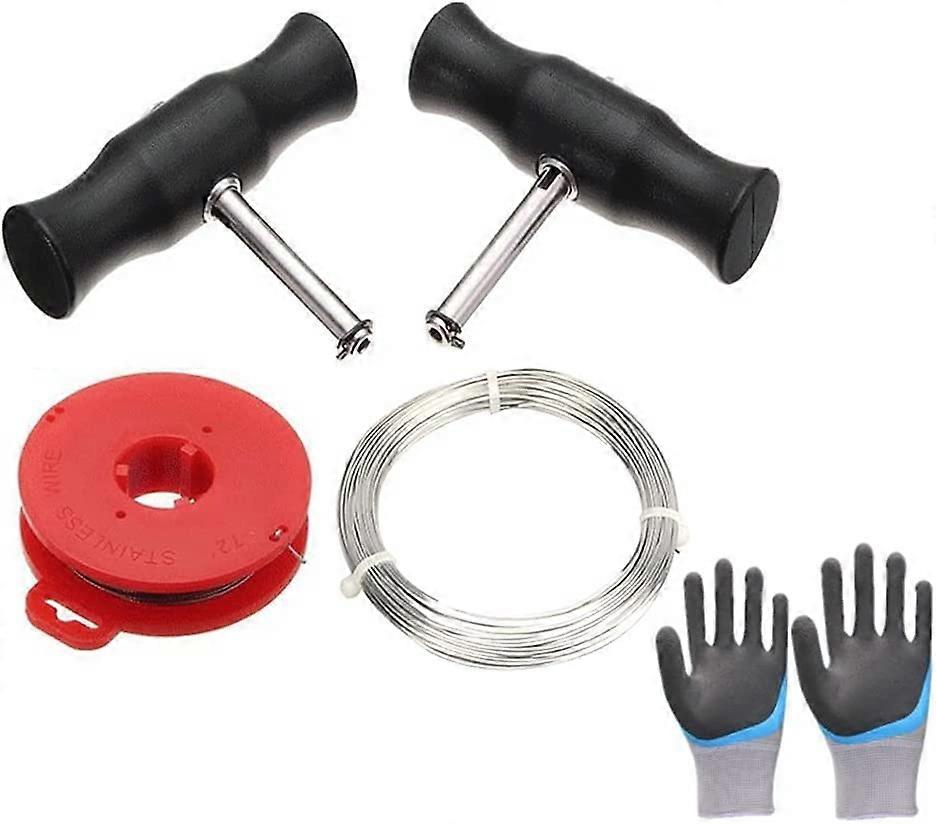 Car Windshield Removal Tool Kit,with Handles