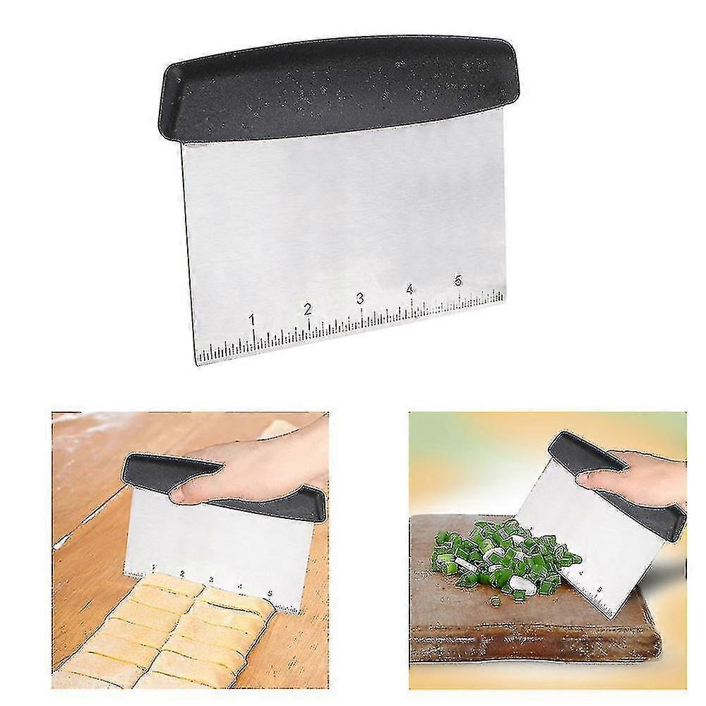 multi-purpose benk skrape, deig skraper, rustfritt stål helikopter