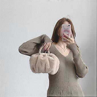 Borsa a tracolla in nylon per donna Moda portatile Casual Hobos Borsa sportiva da petto Borsa sotto le ascelle Borsa a tracolla a forma di gnocco per studenti  1524