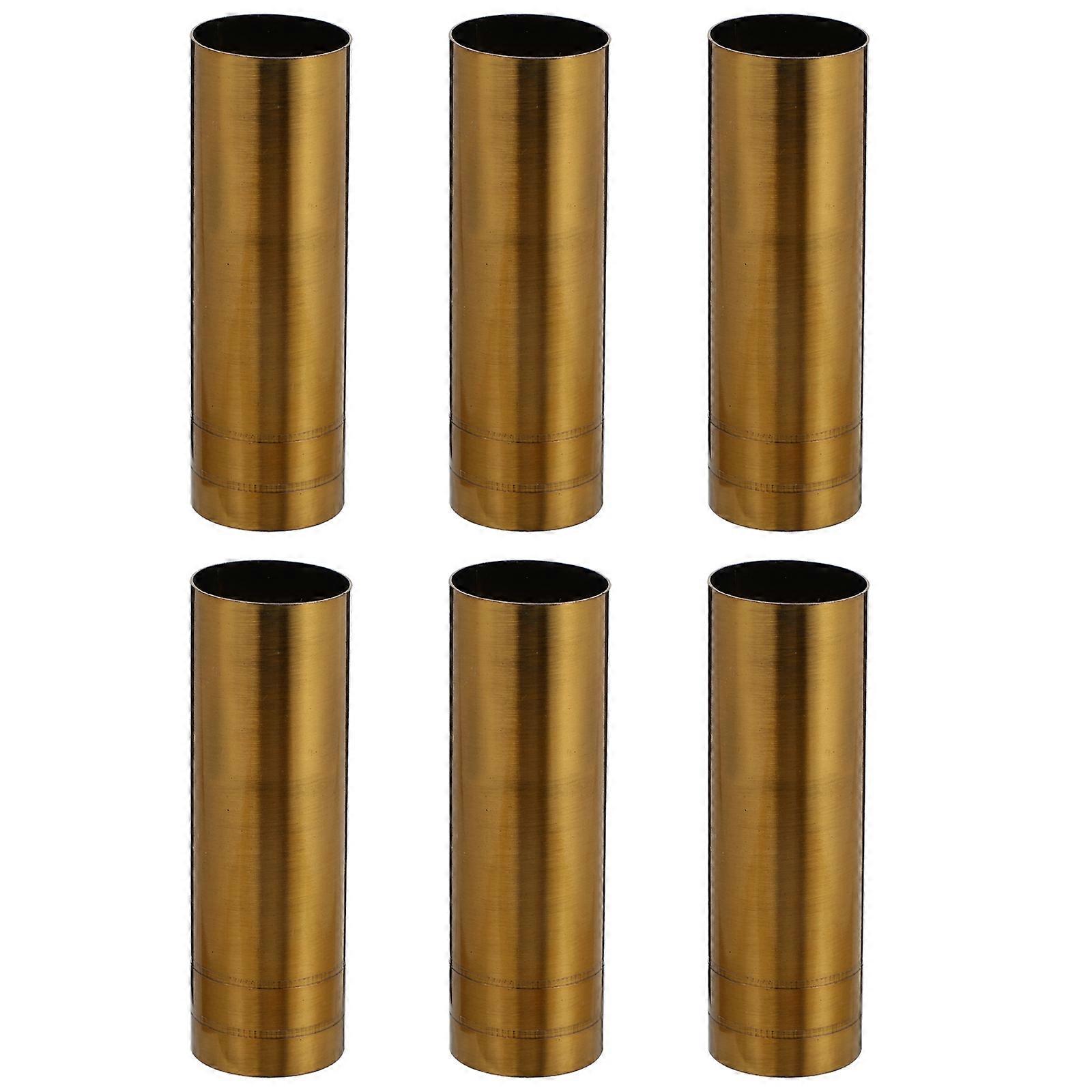 Lot de 6 cache-douille pour lustre, accessoires d'éclairage