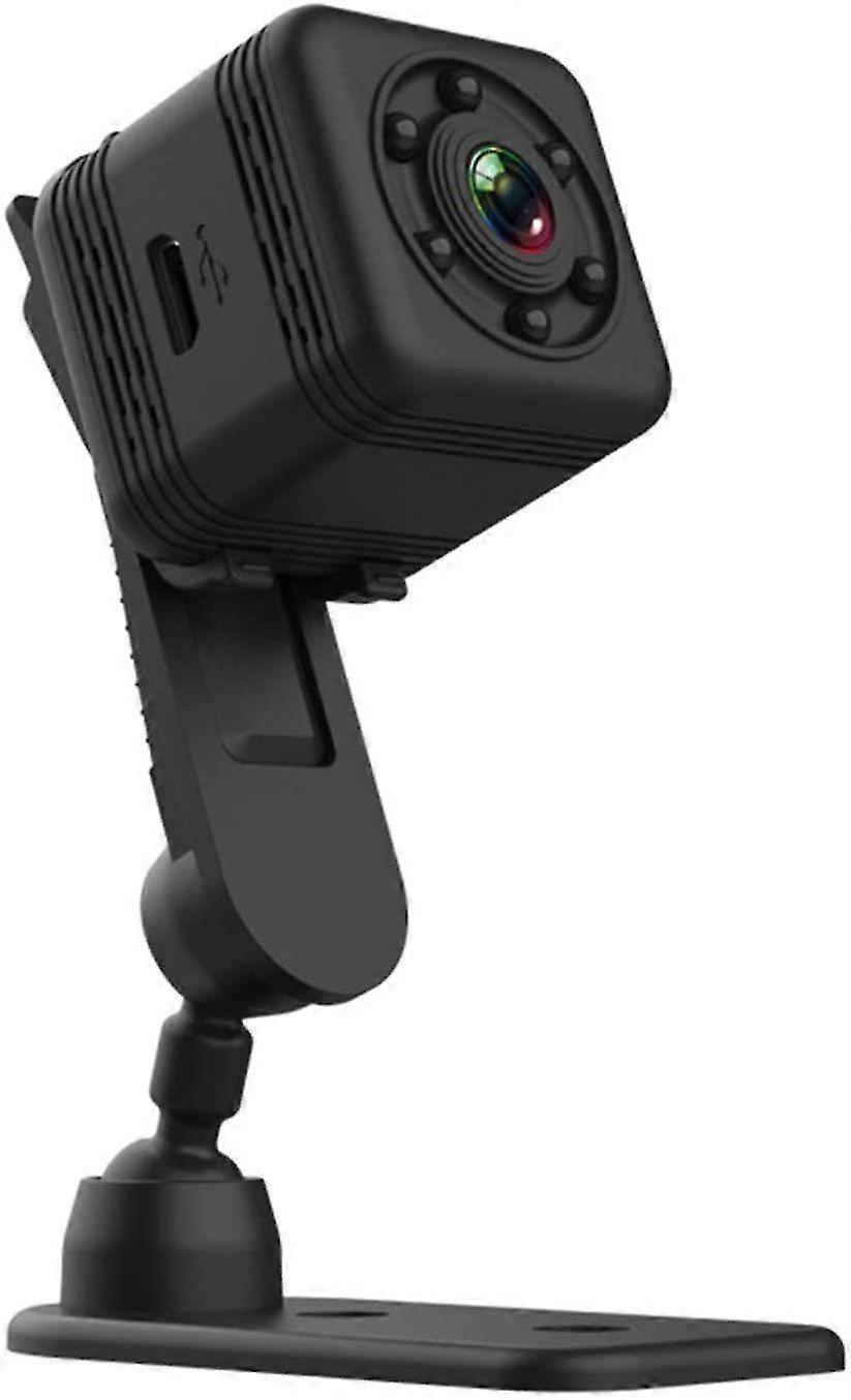 Wireless Camera Mini Smart WiFi Camera with HD Camera Sq29 Handheld Night Vision Motion Detection Black Indoor Outdoor(Black)