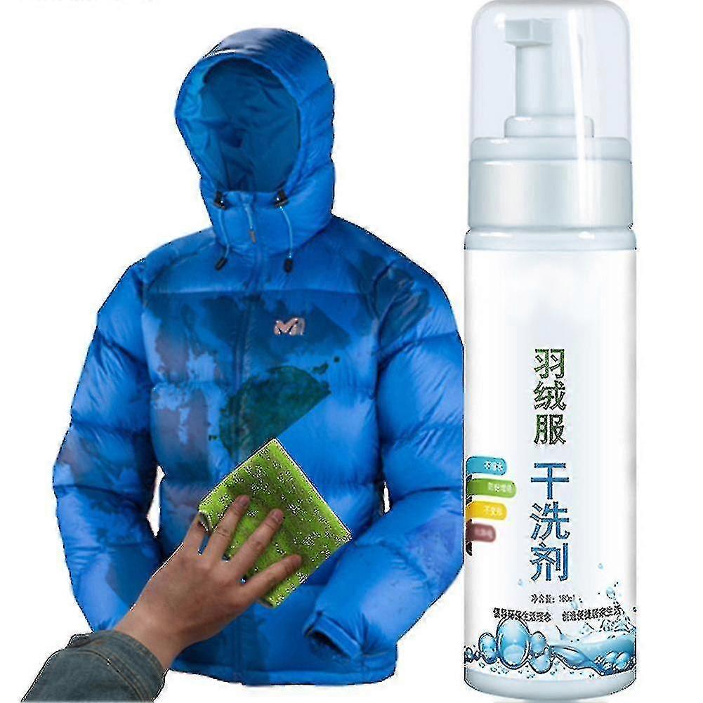 Down Jackets Cleaner Spray Waterless Clothes Dry Cleaning Agent