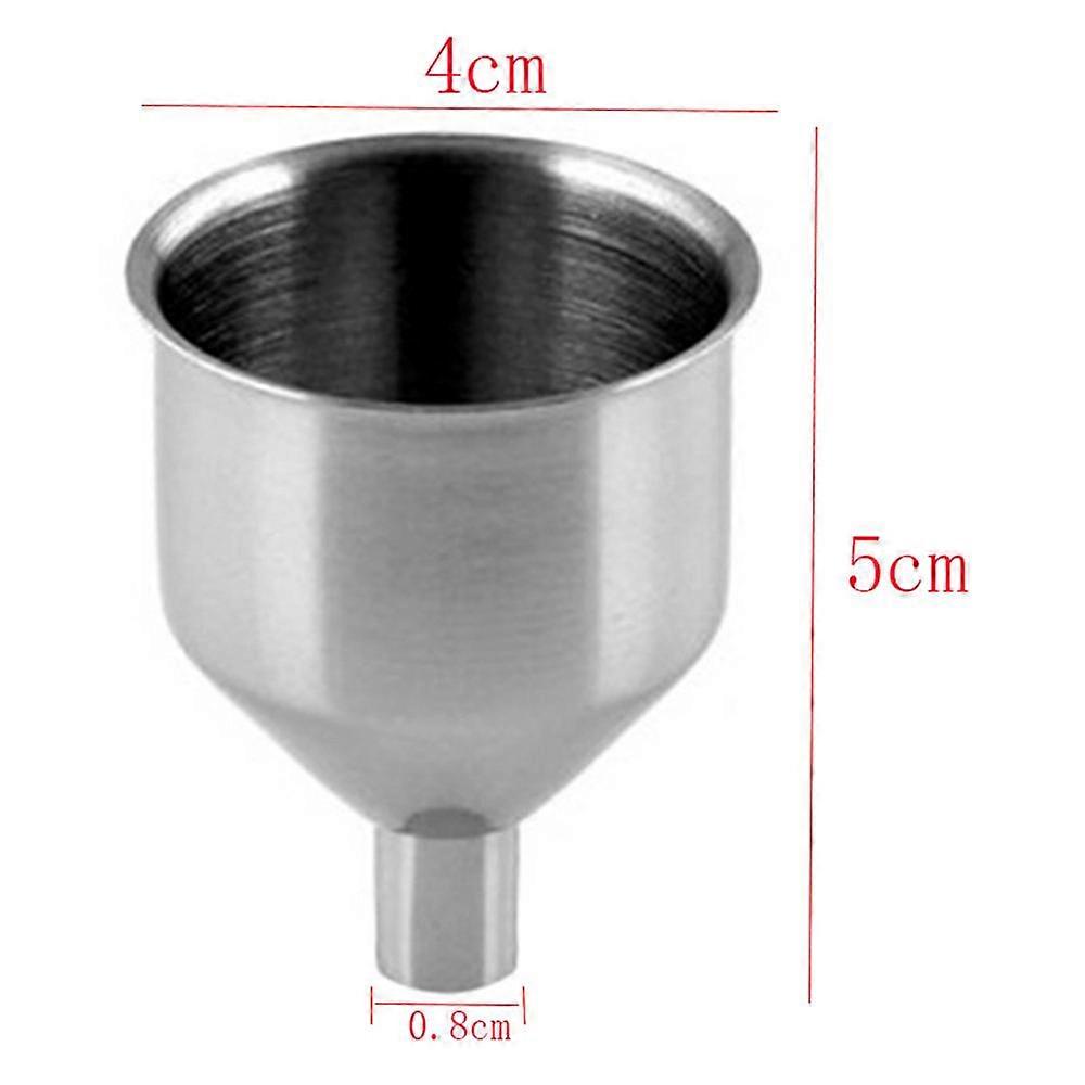 Mini Stainless Steel Funnel Small Mouth Funnel Bar Wine Flask Funnel For Filling Flask Narrow-Mouth Bottles Kitchen Jug Funnel