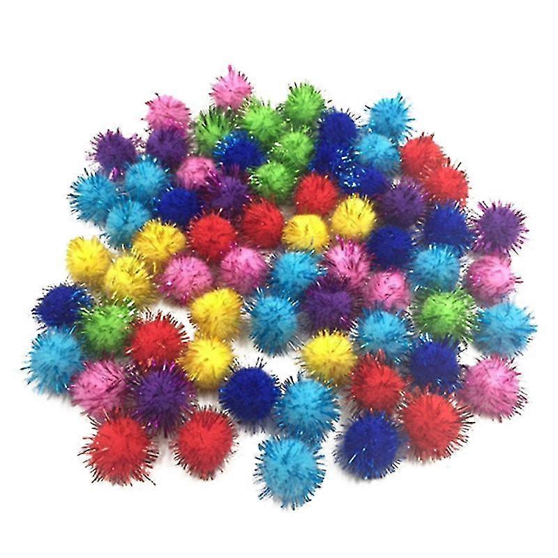 Puffer Ball Tinsel Ball For Diy Crafts-c