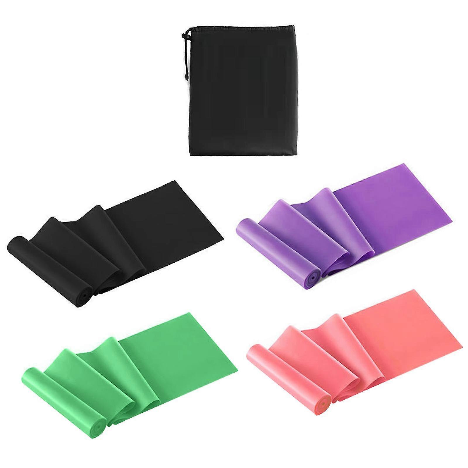 Exercise Workout Bands For Muscle Toning, Stretch Mobility, Strength Training