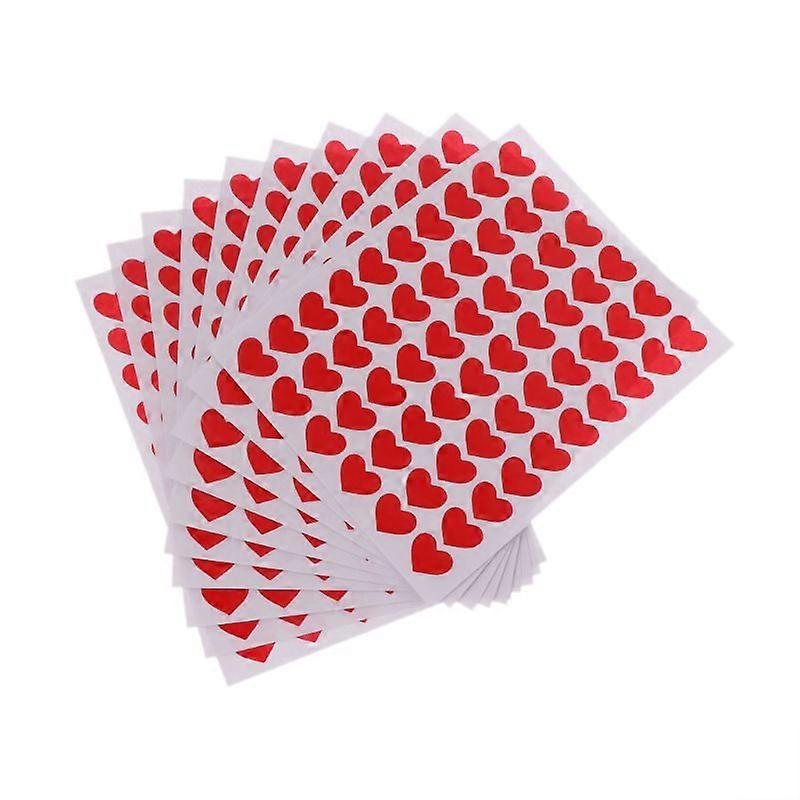 10枚ハートステッカー愛装飾ステッカーキッズ封筒カードクラフトスクラップブッキングパーティー好意賞クラス報酬賞