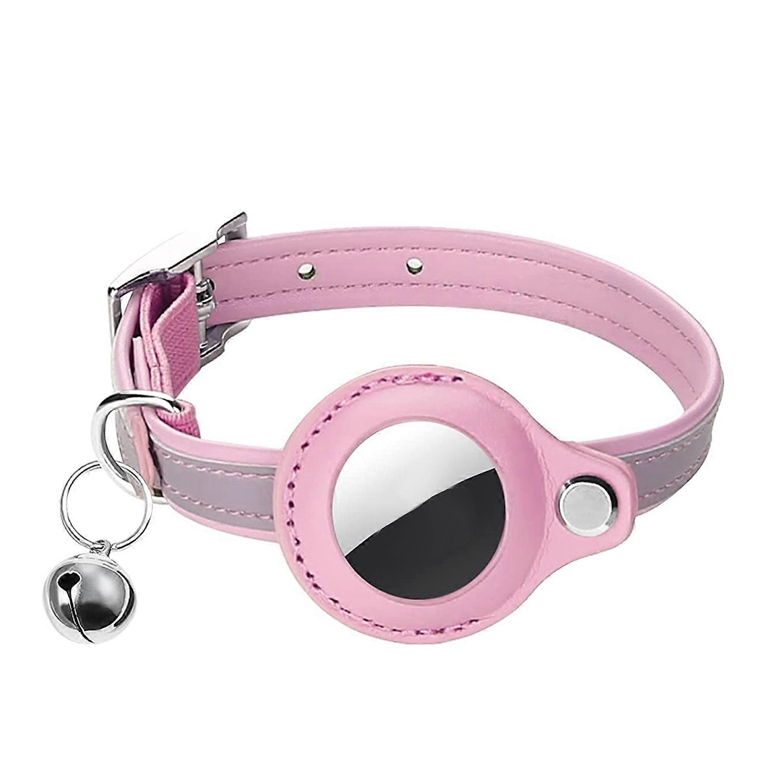 For air tag , with , Reflective GPS , Tracker Adjustable Pink