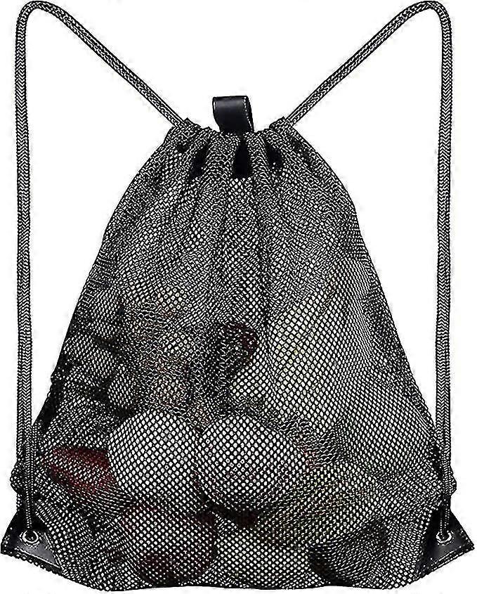 Drawstring Gym Bag, Mesh Beach Bag, Mesh Ball Bag