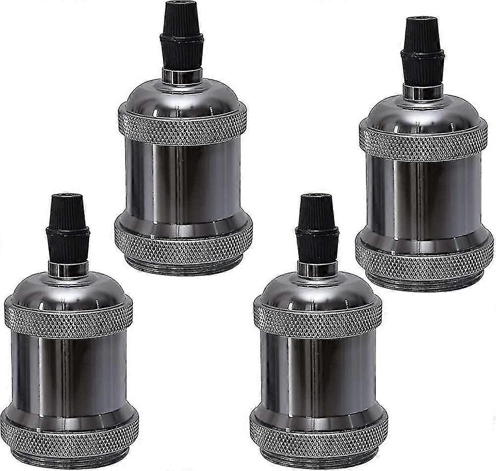E27 Vintage Lamp Holder Socket. 4 Ceiling Socket Lamp Base Retro Lamp Base