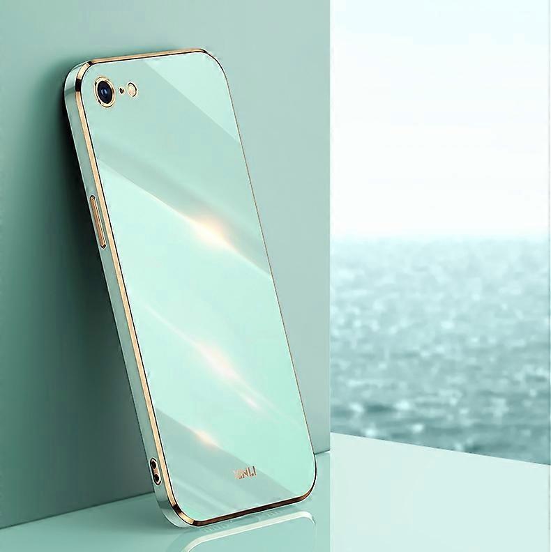 6D Plating Gold Edge TPU Case For iPhone 6 Plus / 6s Plus